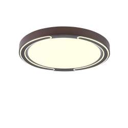 Plafón LED Asher de 48W con 3 temperaturas y mando Marron - 2