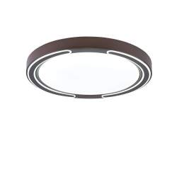 Plafón LED Asher de 48W con 3 temperaturas y mando Marron - 4