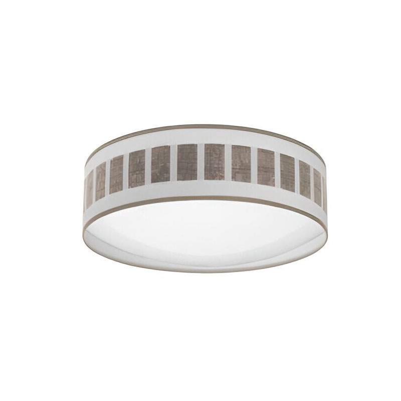 Plafón LED Ivanna de 48W con 3 temperaturas Blanco/Madera Gris - 1