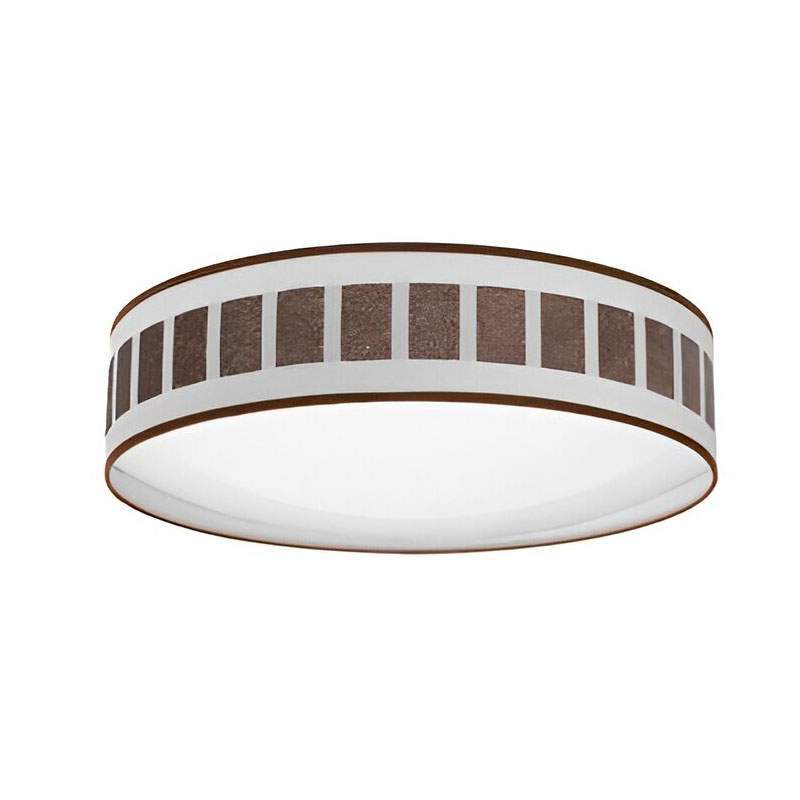 Plafón LED Ivanna de 72W con 3 temperaturas Blanco/Óxido - 1