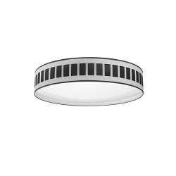 Plafón LED Ivanna de 96W con 3 temperaturas Blanco/Madera Negra - 1