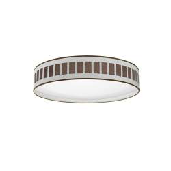 Plafón LED Ivanna de 96W con 3 temperaturas Blanco/Óxido - 1