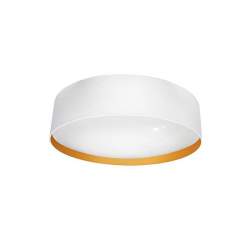 Plafón LED Anuska de 48W con 3 temperaturas Blanco/Oro - 1