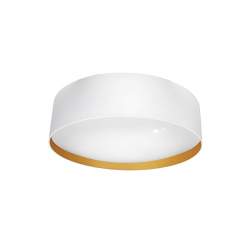 Plafón LED Anuska de 96W con 3 temperaturas Blanco/Oro - 1