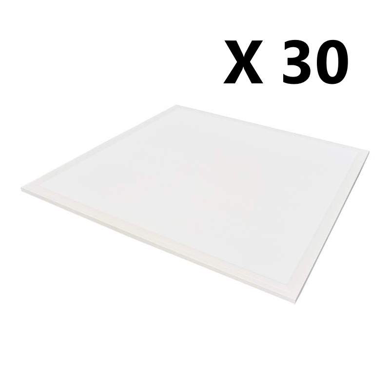 Pack 30 unid Painel LED RETROILUMINADO 60x60 40w 4200lm