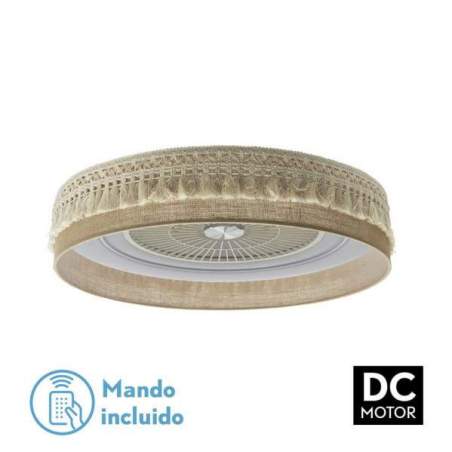 Ventilador de techo led Dc Ekaterina 72w Saco de 60 cm diametro con 5 Aspas - 1